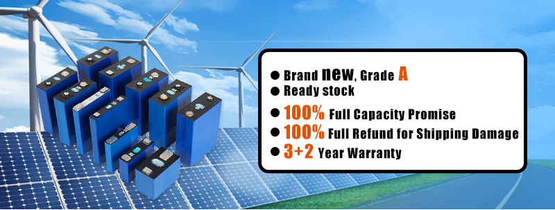 UK Stock Fast Delivery 3.2V Lishen 272Ah 280Ah Lifepo4 Battery Cells Deep Cycles For Home Energy Storage